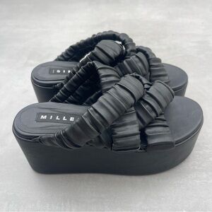 Simon Miller Black Platform Sandals